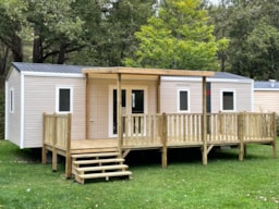 Accommodation - Mobil  Hautefort, 3Chbs, 2Sdb, Air Conditioning, Dishwasher - Camping de la Pélonie