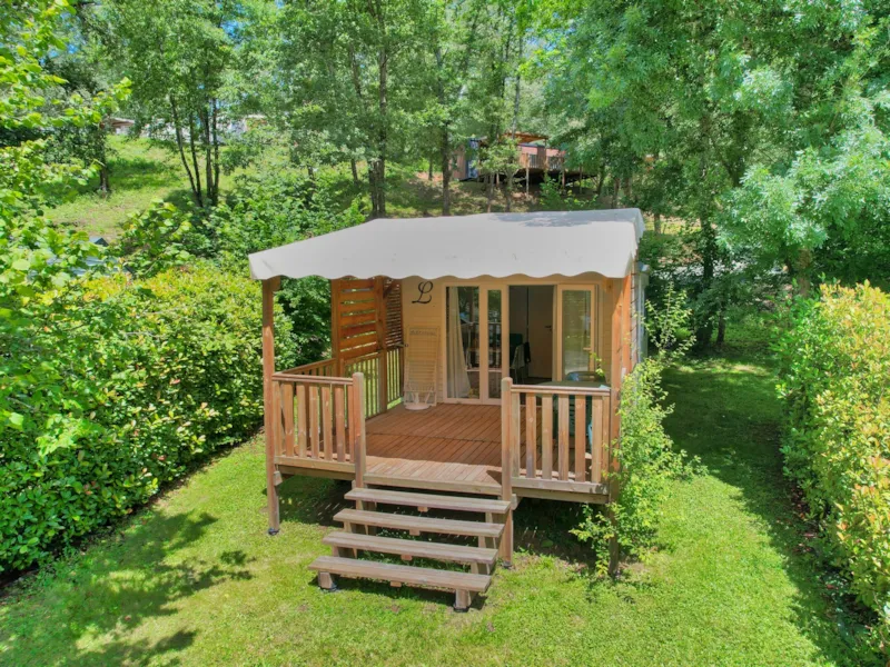 Mobil-Home 4/6 Places Confort · 2 Chambres Tv · Terrasse Bois Semi-Couverte · 28M²