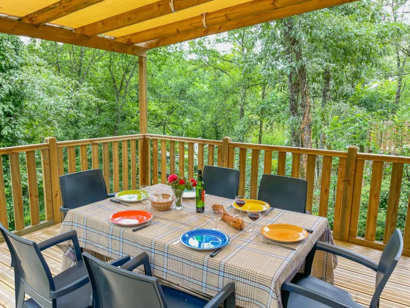 Cottage 6 Places Premium · 3 Chambres, Clim, Lave-Vaisselle, Tv, Terrasse Xl · 35M²