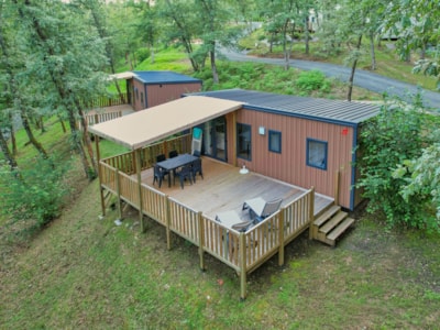 Premium Cottage - 3 bedrooms - air conditioning - dishwasher - TV - XL terrace - 35m² — 3