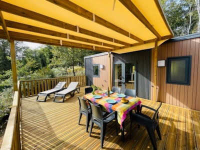 Premium Cottage - 3 bedrooms - 2 shower rooms - 2 toilets - air conditioning - dishwasher - TV - XL terrace - 37m² — 4
