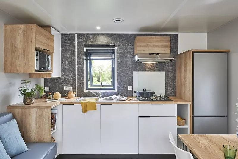 Cottage 4 Places Premium · 2 Chambres, 2 Sde, 2 Wc, Clim, Lave-Vaisselle, Tv, Terrasse Xl · 32M²