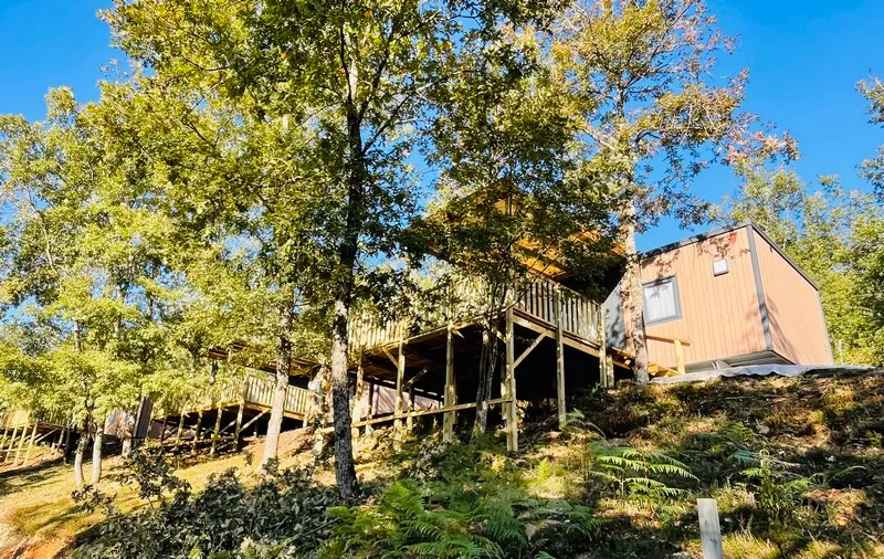 Cottage 4 Places Premium · 2 Chambres, 2 Sde, 2 Wc, Clim, Lave-Vaisselle, Tv, Terrasse Xl · 32M²