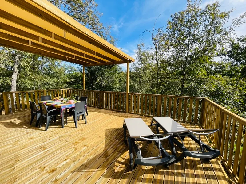 Cottage 4 Places Premium · 2 Chambres, 2 Sde, 2 Wc, Clim, Lave-Vaisselle, Tv, Terrasse Xl · 32M²