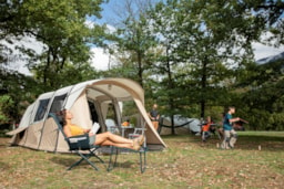 Accommodation - Ausgestattetes Zelt (Ohne Toiletten) - Camping Le Pontet