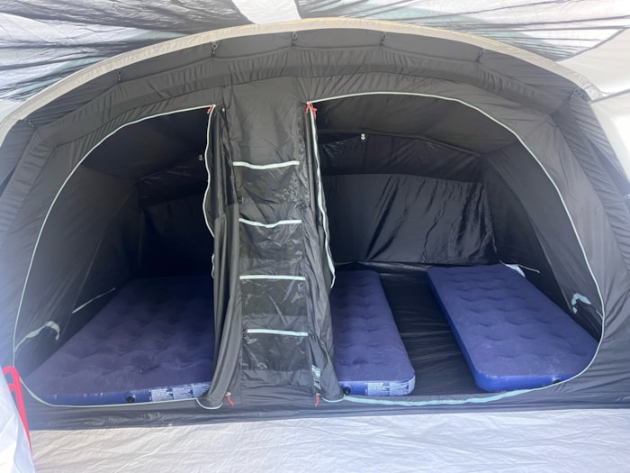 Tente Équipée : Prêt À Camper - 21 M² - 2 Chambres