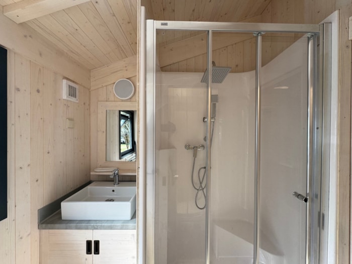 Cabane De Charme Avec Jacuzzi - 18 M² - 1 Chambre 2 Pers