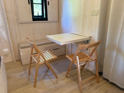 Cabane Premium 28m² - 1 bedroom (king size bed) + Jacuzzi -