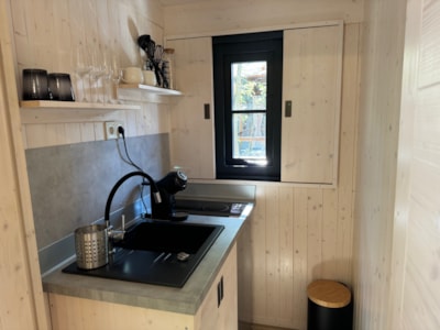 Cabane Premium 28m² - 1 bedroom (king size bed) + Jacuzzi -