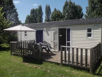 Location - Mobil-Home Sunroller : 2 Chambres - Camping Le Pontillou
