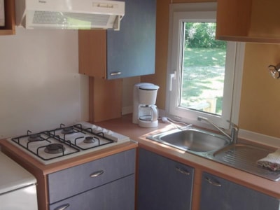 WATIPI Mobile Home: 2 bedrooms - 2 adults + 2 children - Covered terrace