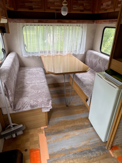 UNUSUAL: Vintage Caravan + Gazebo