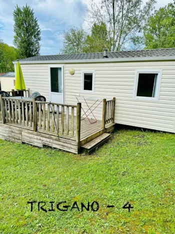 Mietunterkunft - Mobilheim Trigano 2 Schlafzimmer - Camping Le Pontillou