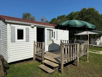 Mietunterkunft - Mh Watipi Spécial Couple - Camping Le Pontillou