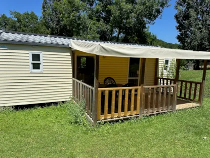 Mobil-Home Sunroller: 2 Habitaciones - Terraza Cubierta -