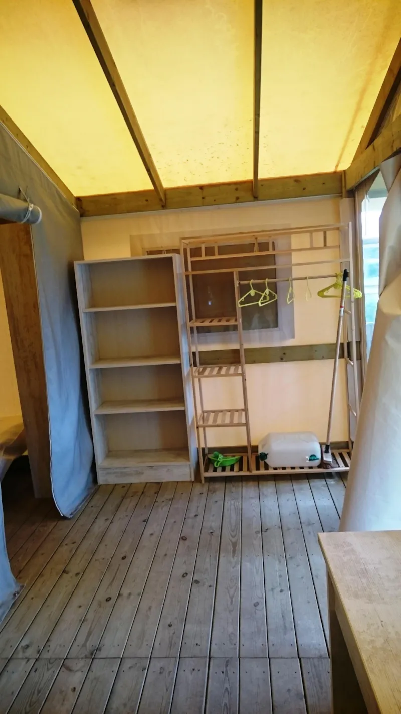 Tente Sahari - Structure En Bois Avec Terrasse
