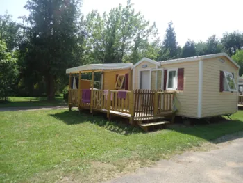 Mietunterkunft - *** Mobilheim 2 Zimmer Super Mercure Mietunterkünfte - Sonntag - CAMPING Paradis Le Rocher DE LA Granelle