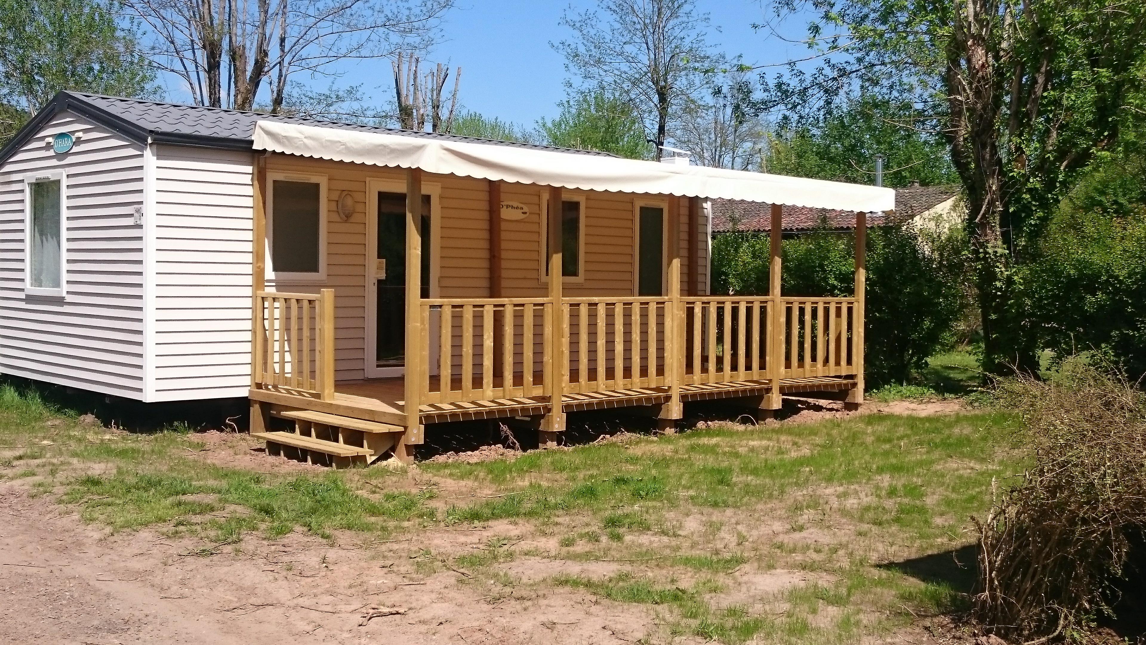 Accommodation - *** Mobile-Home 2 Bedrooms Trigano/Ohara - CAMPING Paradis Le Rocher DE LA Granelle