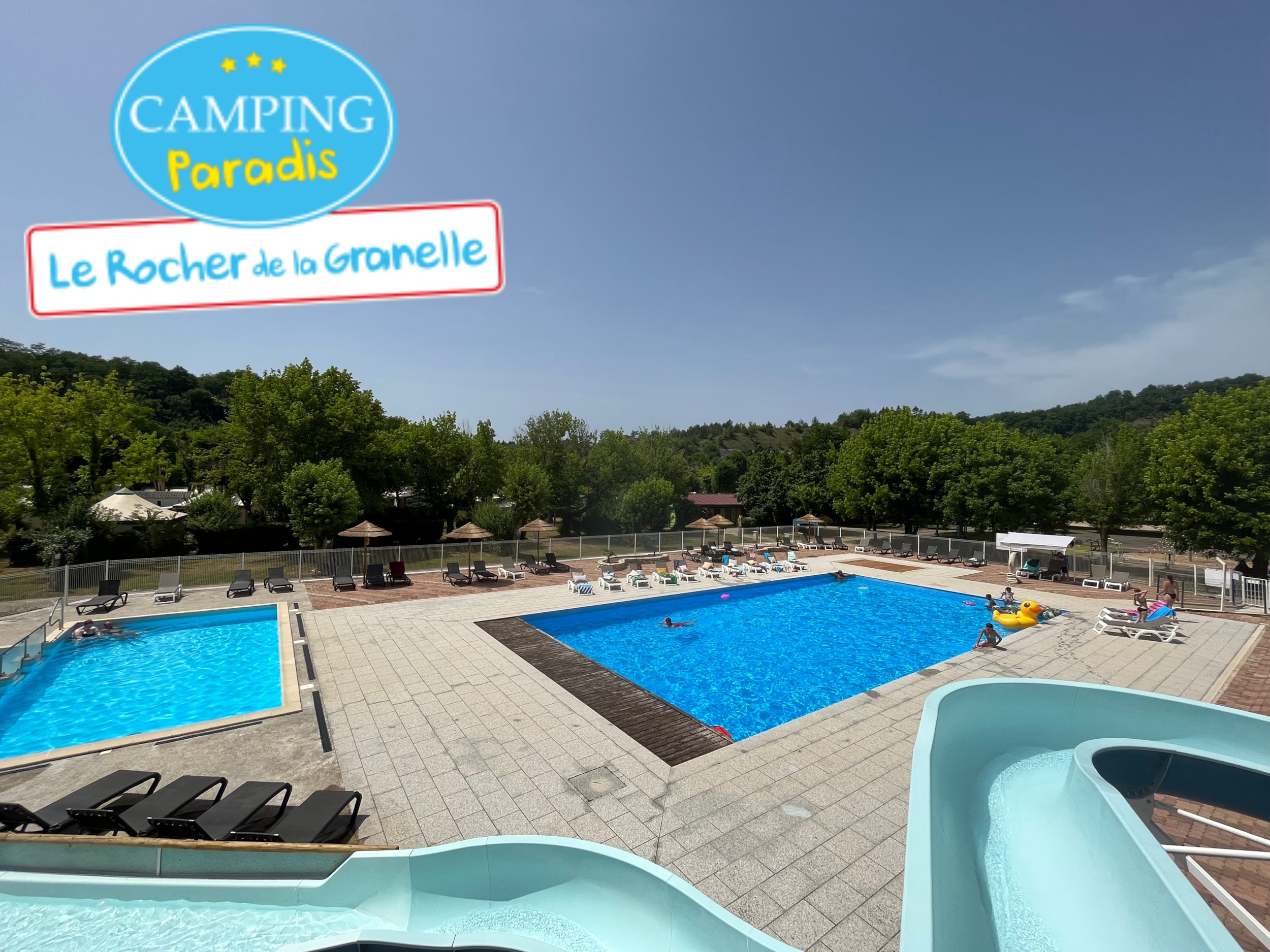 CAMPING Paradis Le Rocher DE LA Granelle — Photo 1