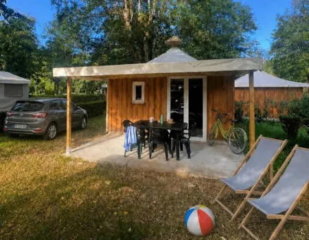 Location - Chalet Toilé - CAMPING Paradis Le Rocher De La Granelle