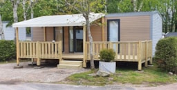 Accommodation - Mobile Home Privilège 2 Bedrooms - 2 Bathrooms - Domaine Les Bans