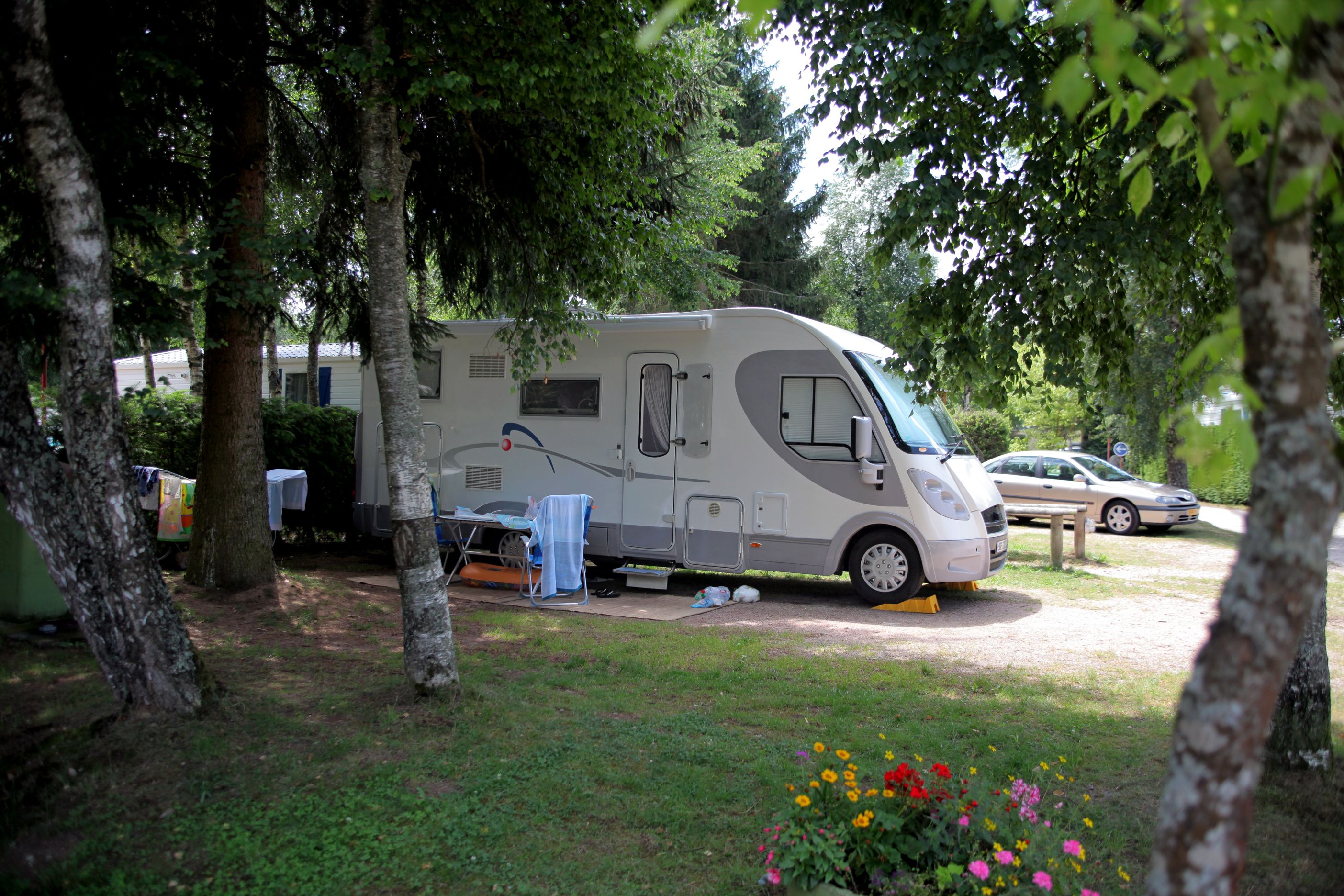 Emplacement - Forfait Emplacement Confort Camping-Car - Domaine des Bans