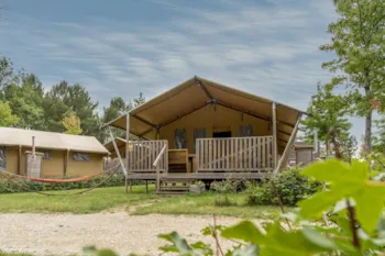 Mietunterkunft - Lodge Safari 3 Schlafzimmer **** - Camping Sandaya Le Grand Dague