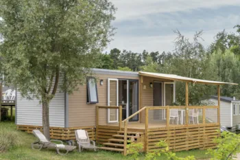 Mietunterkunft - Cottage 2 Schlafzimmer Klimaanlage **** - Camping Sandaya Le Grand Dague