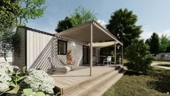 Mietunterkunft - Cottage 2 Zimmer Premium - Camping Sandaya Le Grand Dague