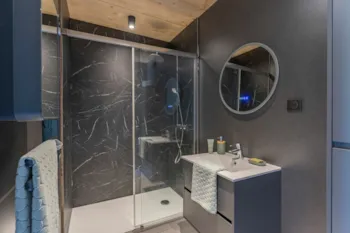 Mietunterkunft - Chalet 2 Schlafzimmer  Premium - Camping Sandaya Le Grand Dague