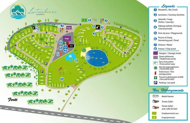 Camping Lestaubière