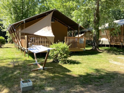 SAFARI tent with bathroom - 2 bedrooms