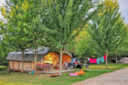 Camping Lestaubière - image n°4 - Roulottes