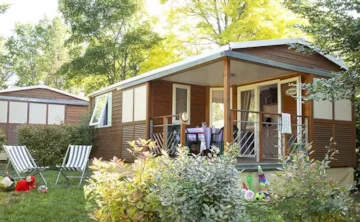 Location - Mobil-Home Confort 2 Chambres - Clico Chic - Camping  la Linotte