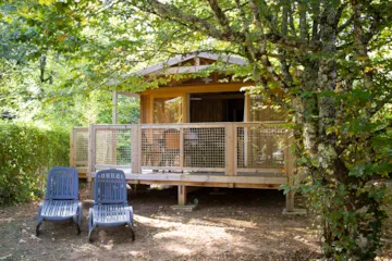 Location - Lodge 2 Chambres - Clico Chic - Camping  la Linotte