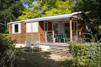 Mietunterkunft - Mobilheim Habana - 24 M² - 2 Schlafzimmer  - Tv - Clico Chic - Camping  la Linotte