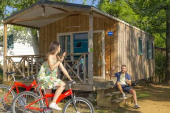 Mietunterkunft - Mobilheim Sun - 27 M² - 2 Schlafzimmer - Tv - Klimaanlage - Clico Chic - Camping  la Linotte
