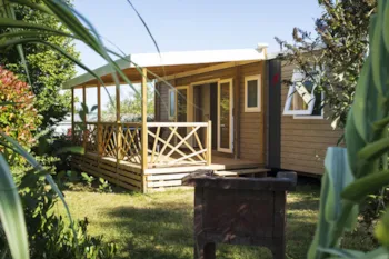 Mietunterkunft - Mobilheim Resort Top Presta - 29 M² - 3 Schlafzimmer - Clico Chic - Camping  la Linotte