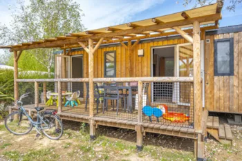 Mietunterkunft - Mobilheim Kids Top Presta  Placette - 29 M² - 2 Schlafzimmer - Clico Chic - Camping  la Linotte