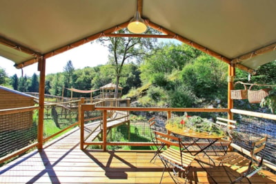 La Palanca (La Passerelle) - covered terrace (with private bathroom)