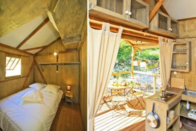 La Palanca (La Passerelle) - covered terrace (with private bathroom)