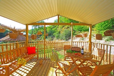 Mobil Home Panama 32 m² - 2 bedrooms - covered terrace
