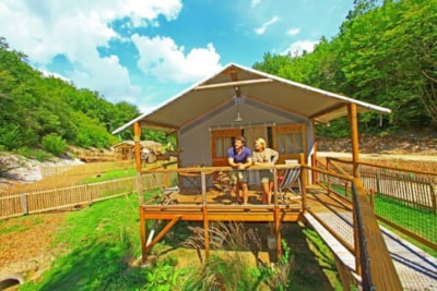 La Palanca (La Passerelle) - covered terrace (with private bathroom)