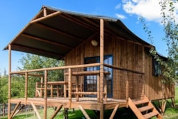 Accommodation - Wooden Cabin On Piles L'encantada - Domaine Périgord Vacances