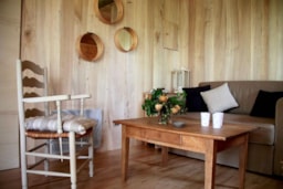 Accommodation - Wooden Hut La Palomba - Camping Club Périgord Vacances