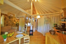 Accommodation - Wooden Hut Los Treis Teissonets - Camping Club Périgord Vacances