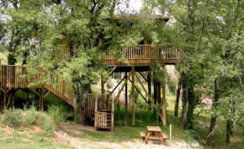 Mietunterkunft - Hütte La Luna Vaira - Domaine Périgord Vacances