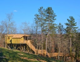 Accommodation - Wooden Cabin L'esteleta - Camping Club Périgord Vacances