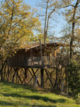 Location - Cabane L'esteleta - Domaine Périgord Vacances