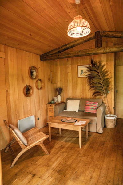 Wooden cabin La luna vaira